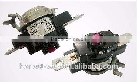 T34-R-263 3/4" Electric Home Appliance TUV CQC UL Certified Bimetal Thermostat