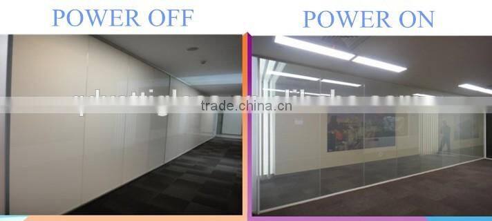 electric on/off switchable glass , Electronic diammable car tinting switchable glass