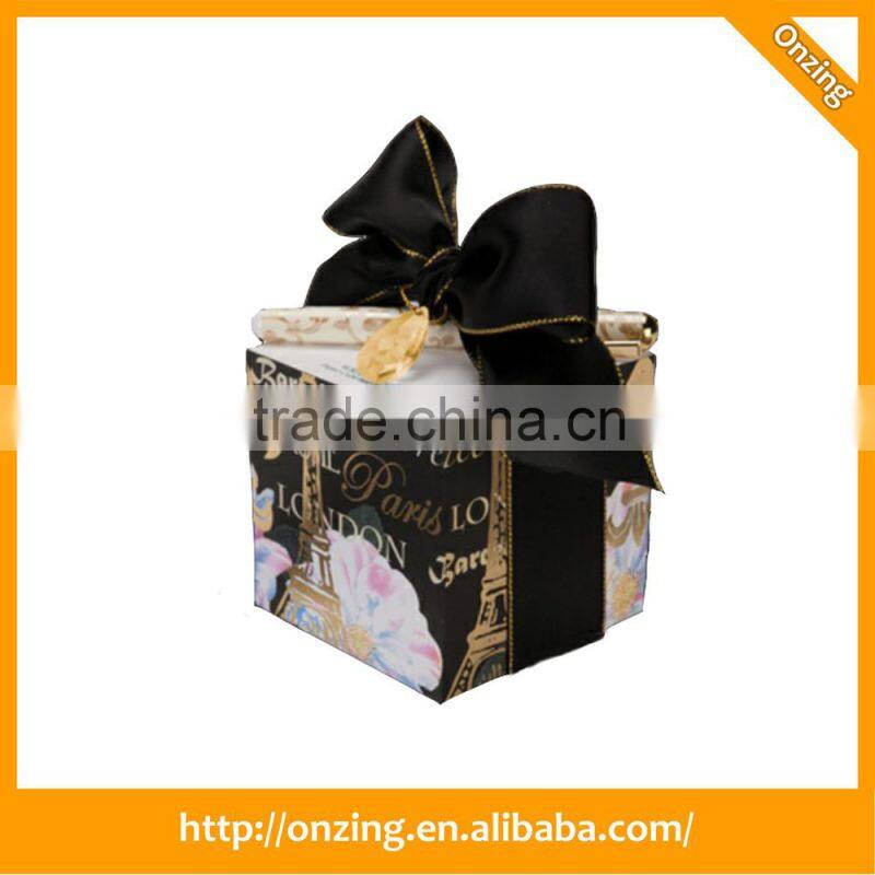 Hot selling Onzing White Block Note Cube Memo Cube With Pen Hole for promotion