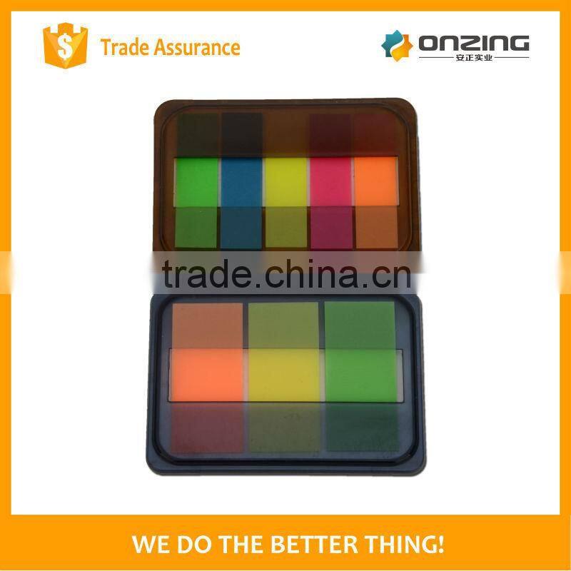 Onzing good quality colorful pet index arrow shape