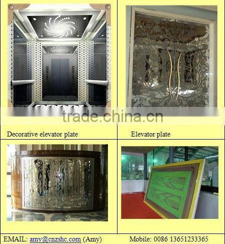 Etching Machine /Stainless Steel Etching Machine for elevator door
