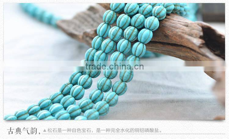 10mm unique special large size spacer beads turquoise wedding decorations