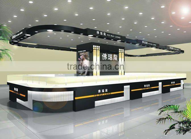 High and luxury jewelry display jewelry store interior design for shop decoration