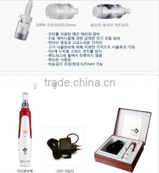 192 pins zgts titanium derma roller for home use tm-086