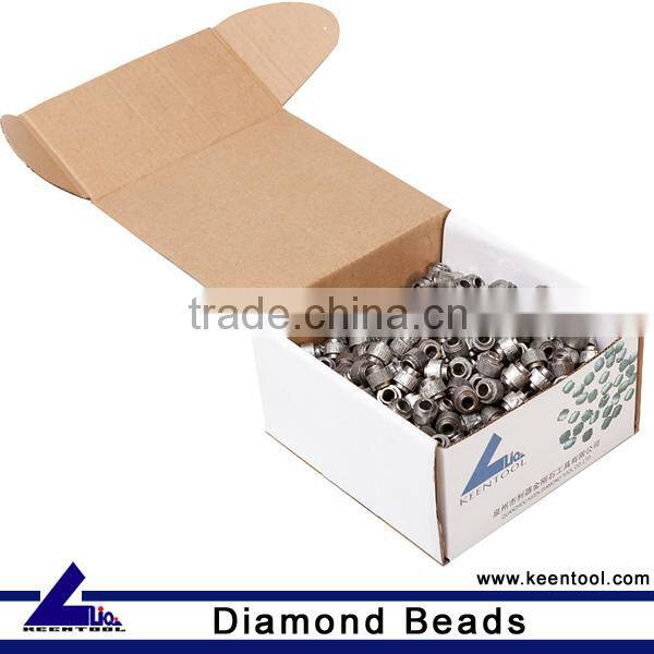 Sintered ,Vacuum Brazed, Electroplated Diamond Wire Beads