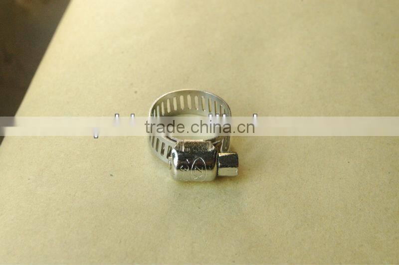 China manufacturer for auto hose clamps with a good price