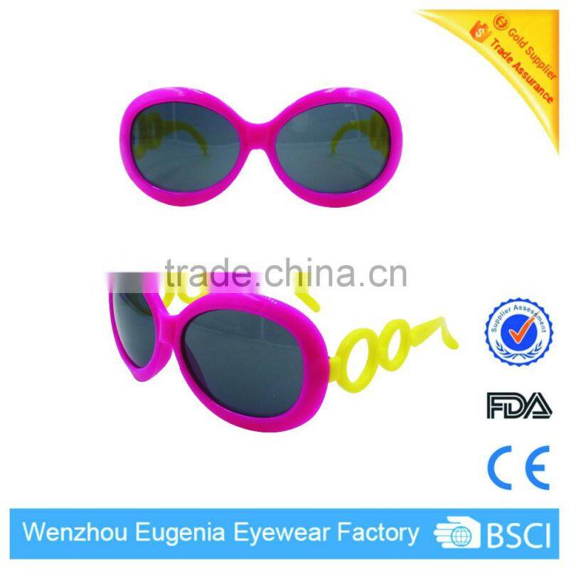 2016 Hot selling cheap price cool frame sunglasses for kids