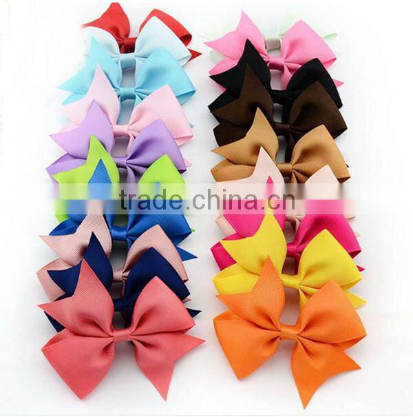 handmade making artificial silk ribbon flower
