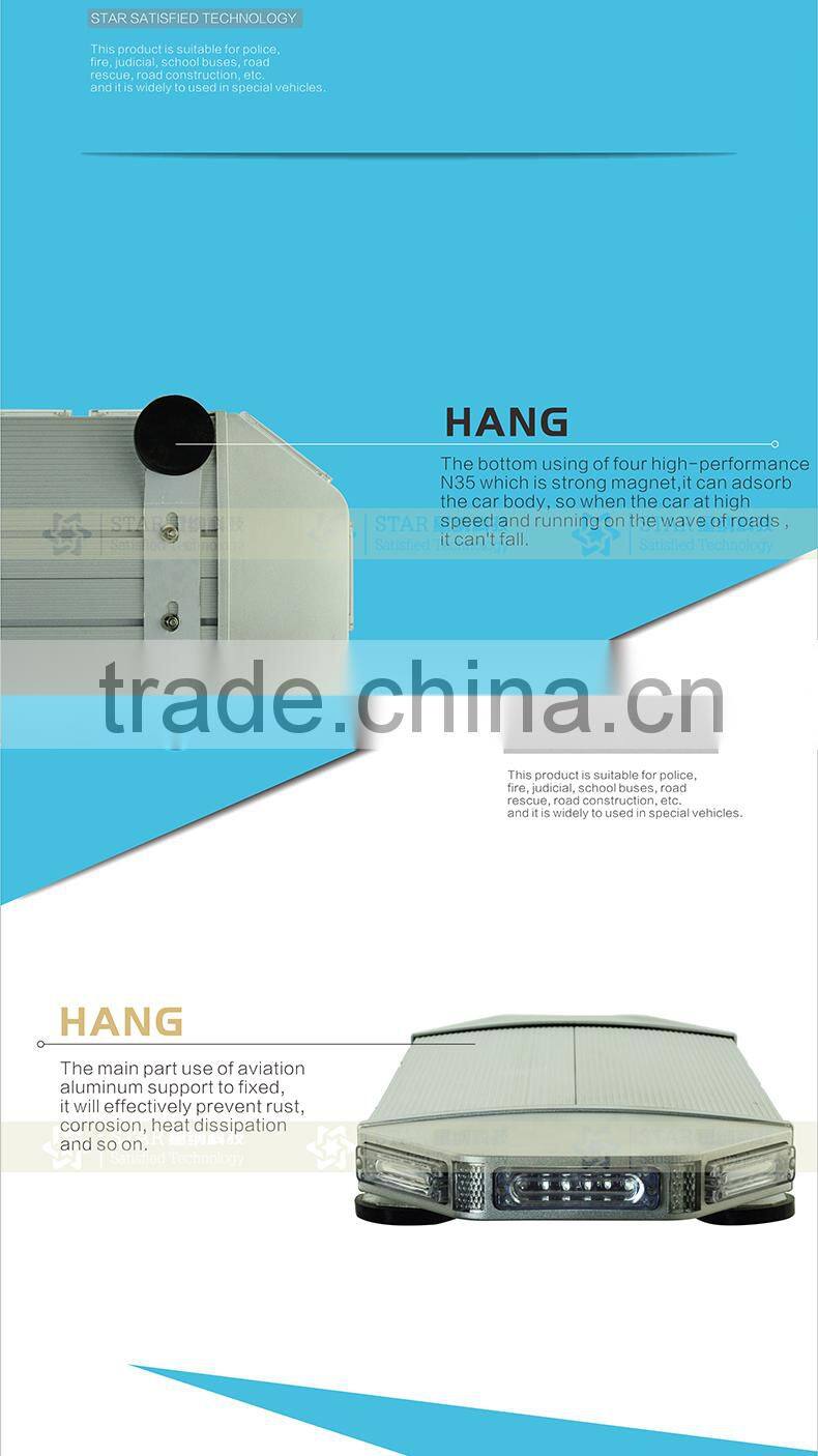 High quality police strobe light led warning mini lightbar emergency led waring light TBD-A702-2