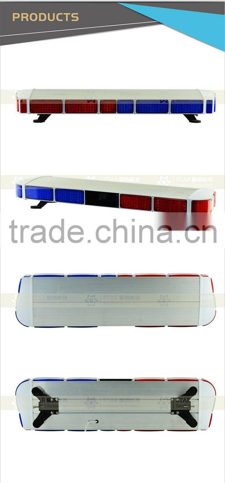 China led police emergency vehicle strobe bule bar lights