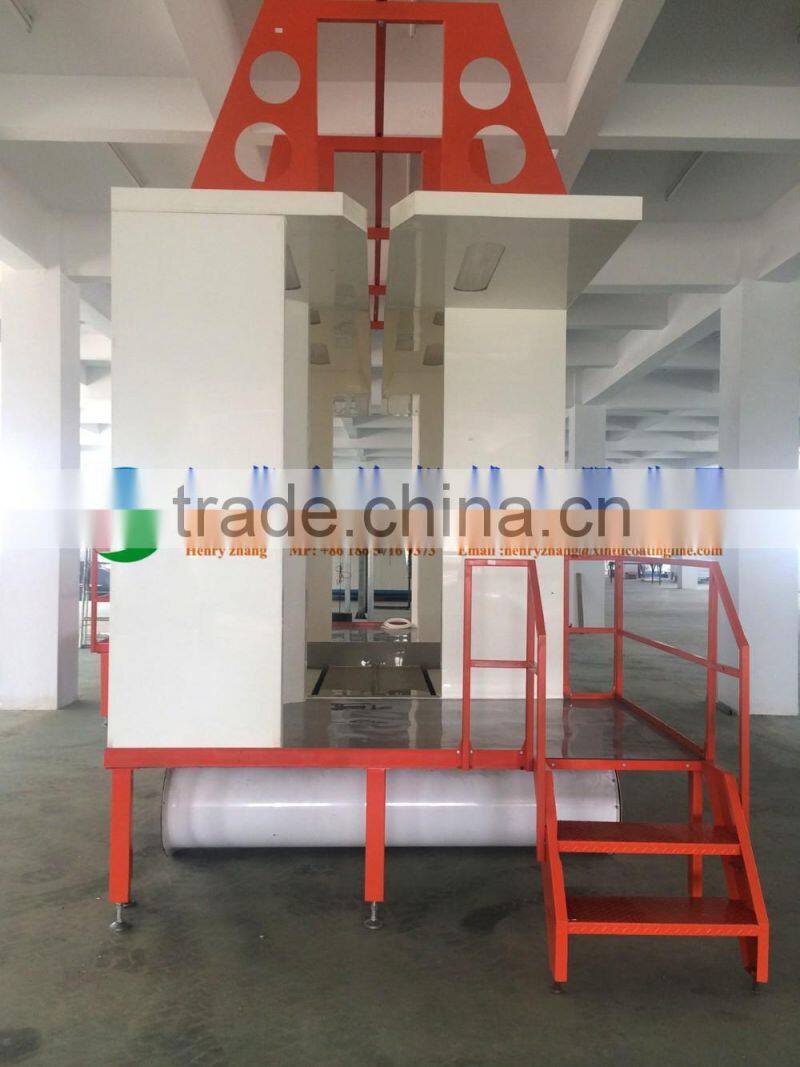 Plastic Powder Coating Spray Booth