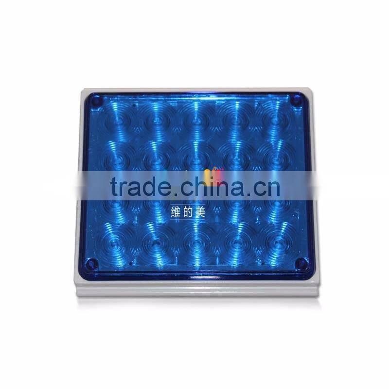 Red blue new 12v led warning flashing module light traffic light led