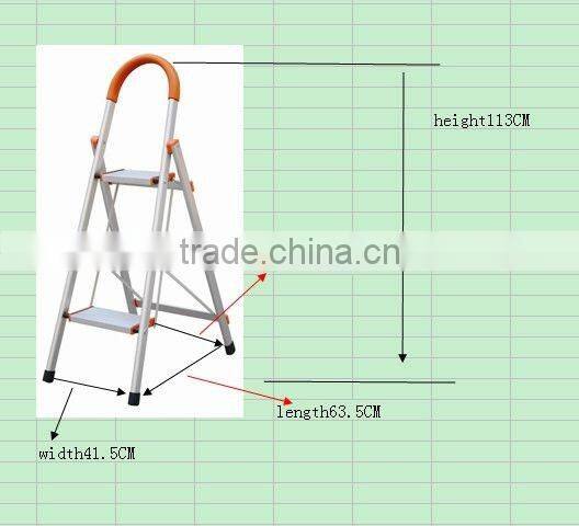 the aluminum 2 step ladder