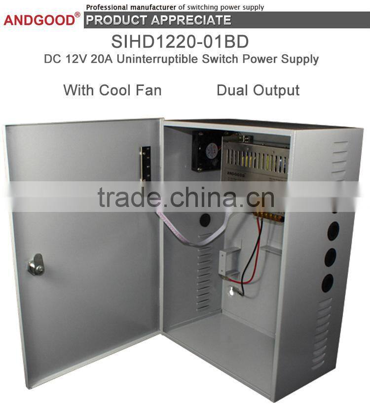 Lead-acid Battery Super Rechargeable UPS DC 12V 20000mA For CCTV