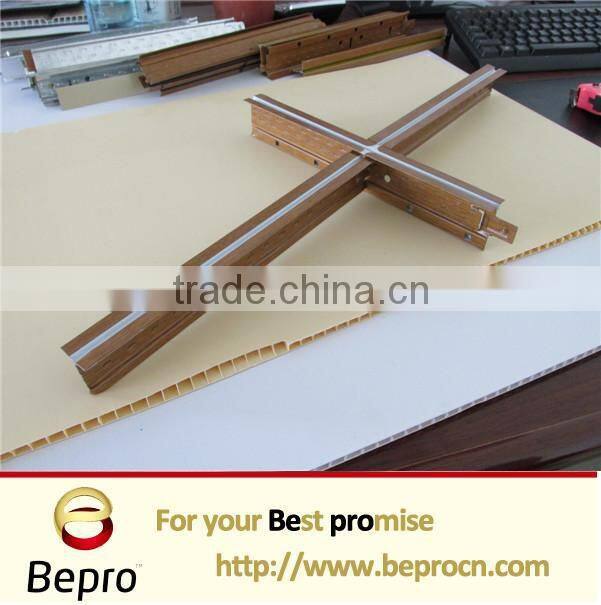 FUT ceiling CKM tee grid with white line, ceiling t bar