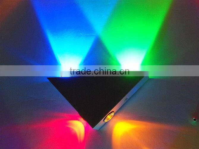 2013 guzhen hotel 4w single color led wall lighting L235*H115mm