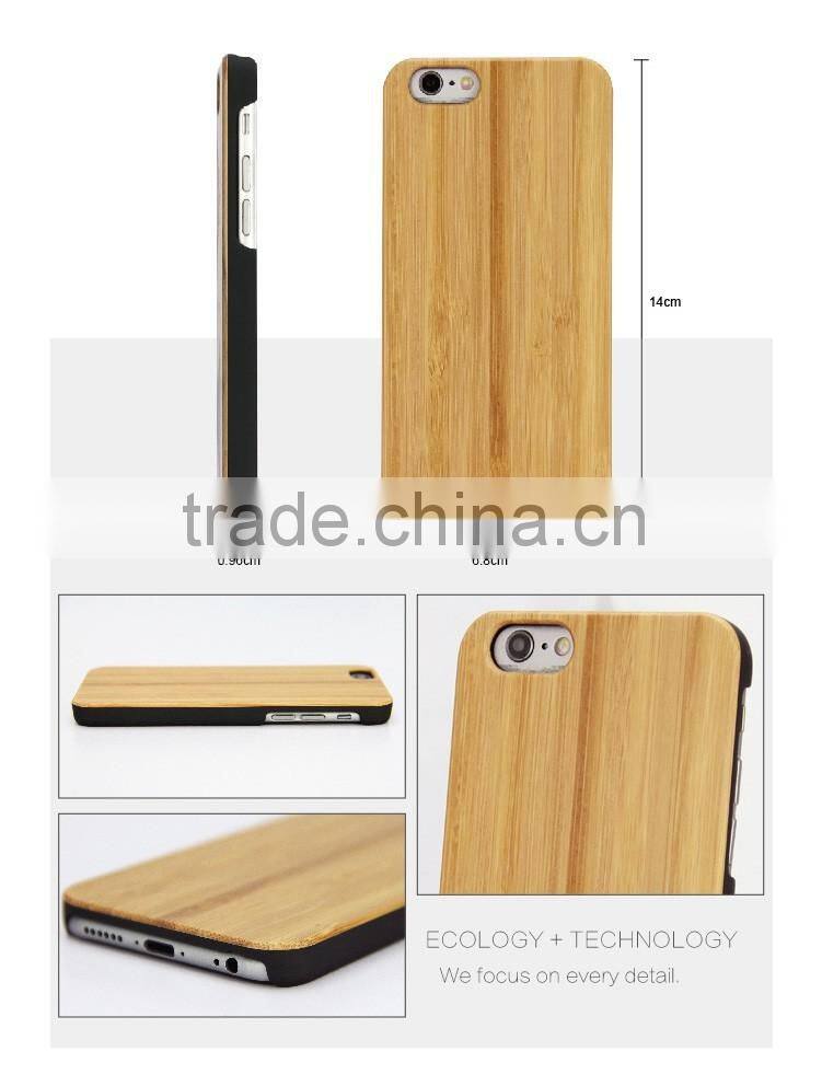 Wooden Bamboo Phone Case, Custom cheap wood phone case for iphone6 for iPhone 6 plus