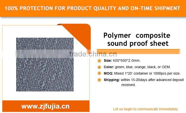 Decorative acoustic panels Sound insulation materials for house/hospital/hotel
