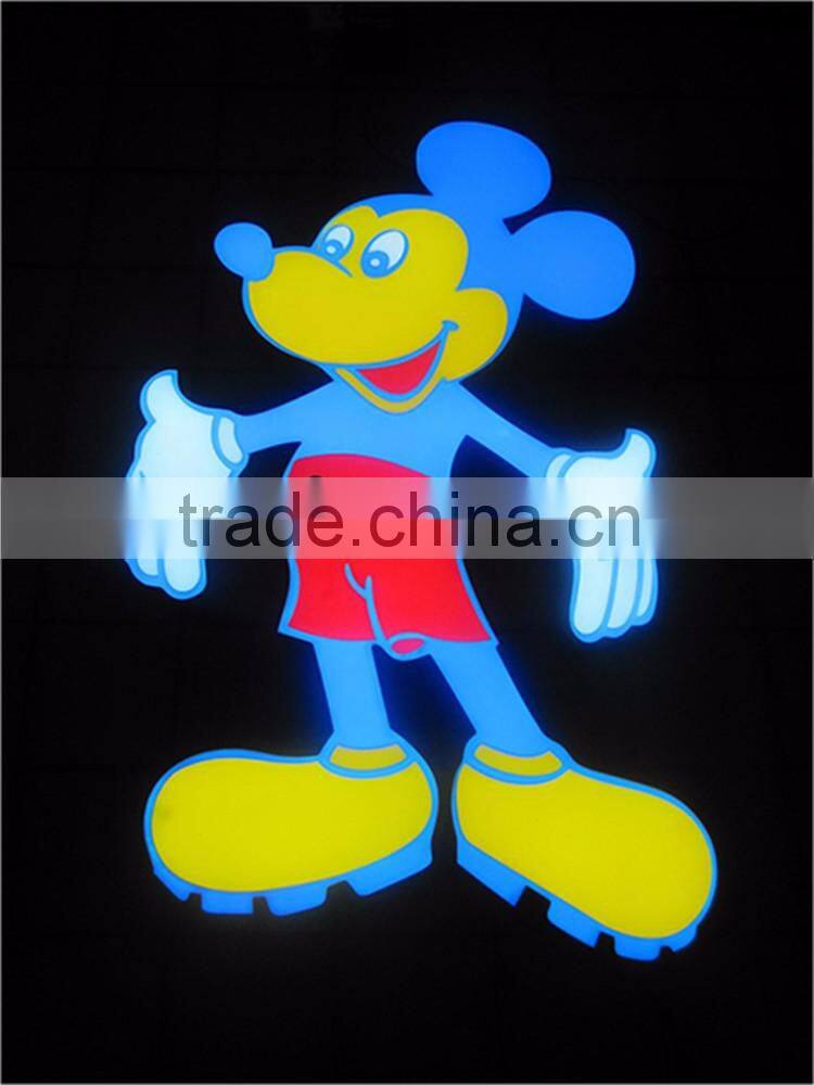 top grade face lit epoxy resin led channel letter