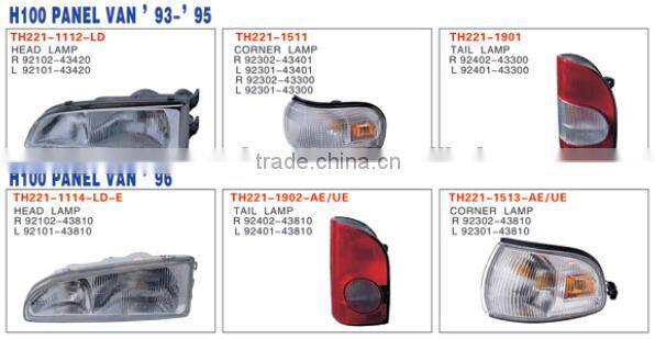 AUTO HEAD/FRONT LIGHT FOR HYUNDAI H100 PANEL VAN '93-'95