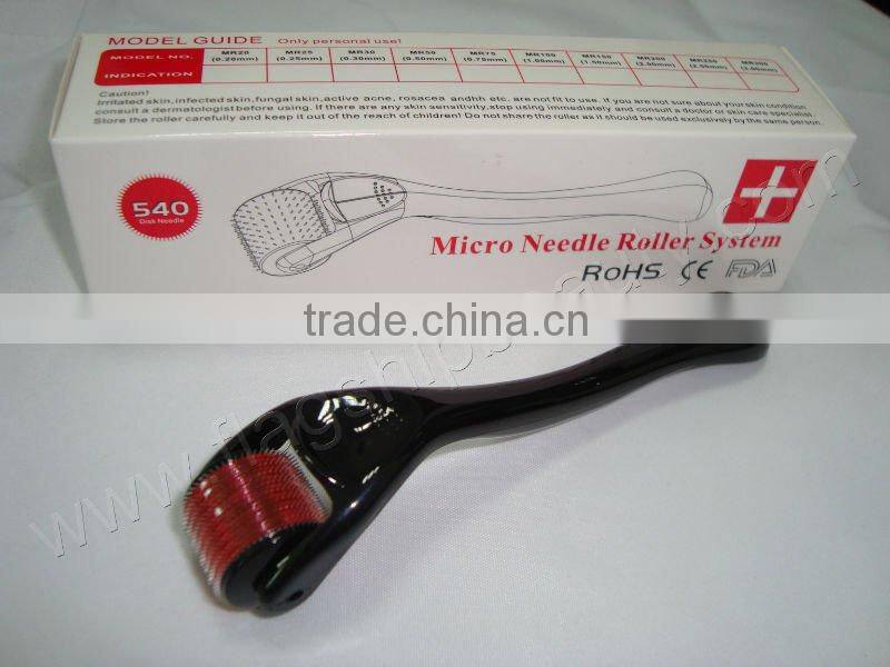 540needles skin roller mts dermaroller