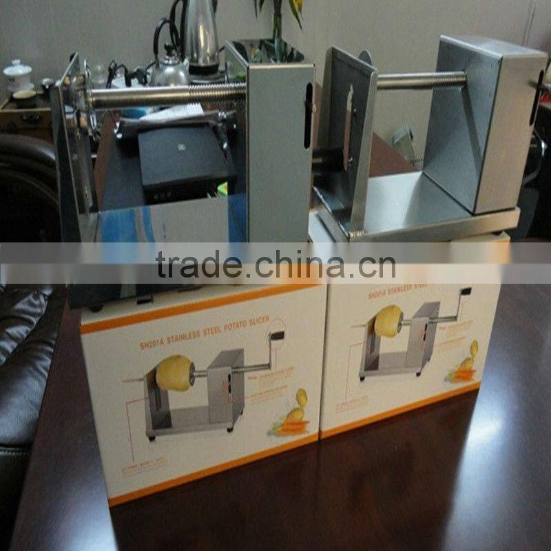 Hot sale twist potato spiral cutter 0086-15037185761