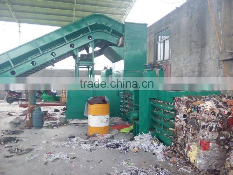 Factory direct sale Hydraulic cotton baler /waste paper baling press machine