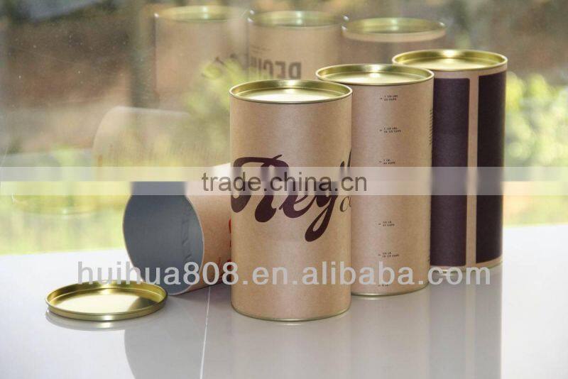 Eco friendly Custom print paper decorative cardboard wine tube