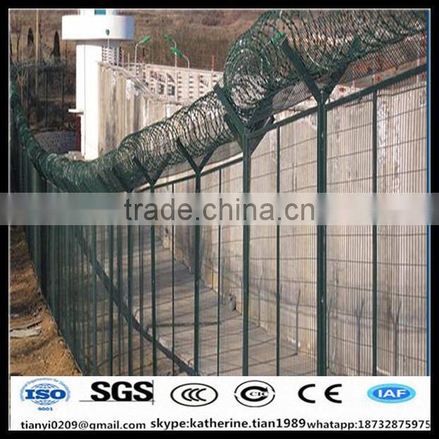 Bto22 concertina INOX stainless steel razor wire fence design