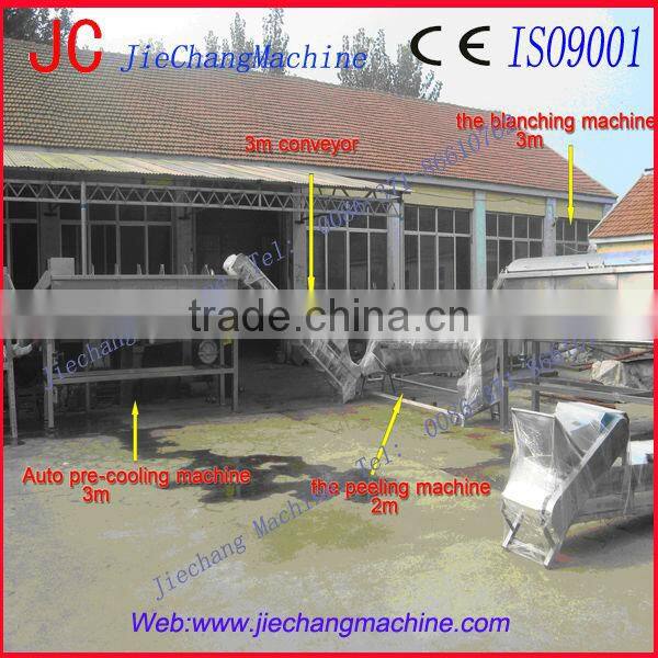 New CE chicken feet skin peeling machine