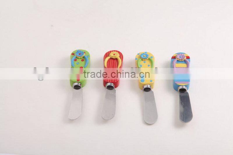 Handmade polyresin icecream spoon, flutter spoons