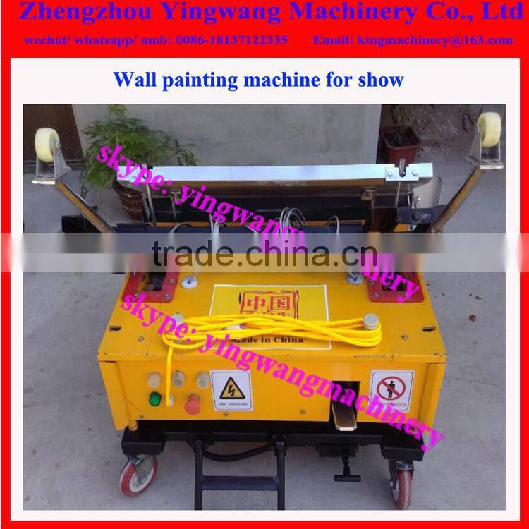 Building use automatic wall rendering machine