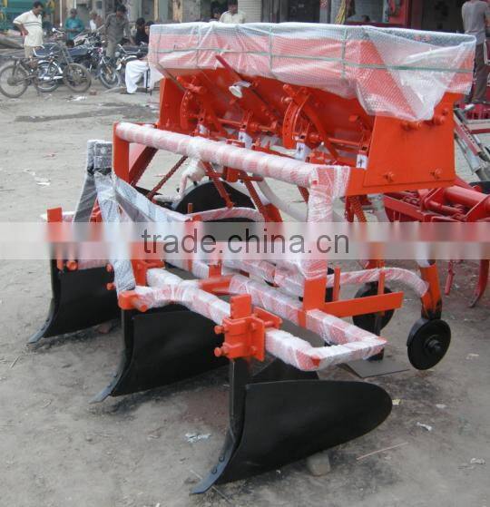 Massey Fergusson Tractor with Cotton Ridger