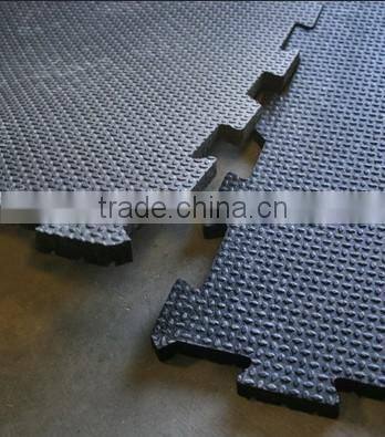 Agricultural interlocked EVA stall mat horse stall mat soft stable mat goma eva