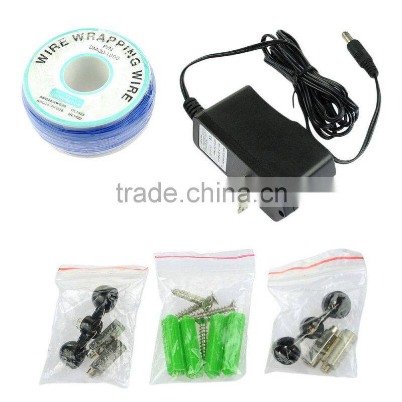 Electric Pet Fence System with Buried Wire Shock Collar for 2 Dogs Waterproof