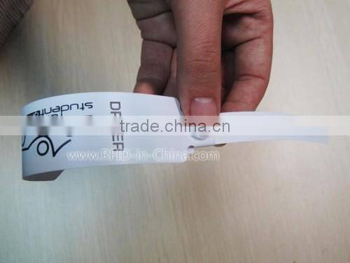 RFID Cheap Paper Wristbands for Hospital Management