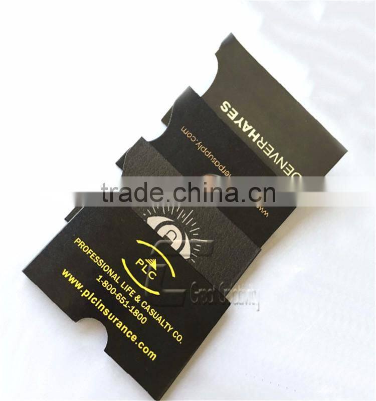 RFID shielded security Card sleeve and ID Badge Holders