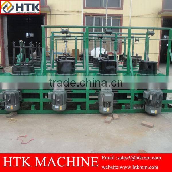6.5-1.5mm Steel Wire drawing machine,Galvanized Wire Production Line