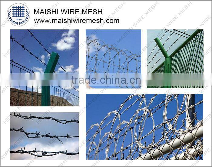 SINGLE AND DOUBLE STRAND BARBED WIRE
