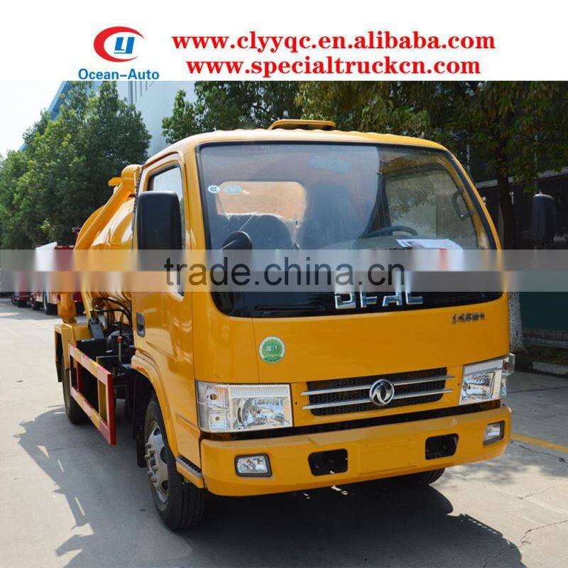 DFAC vacuum sewage suction truck