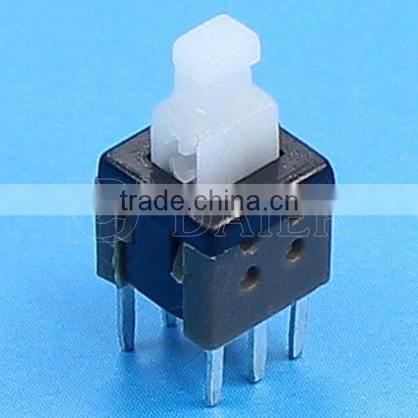 KFC6*6-A ON ON latching push switch