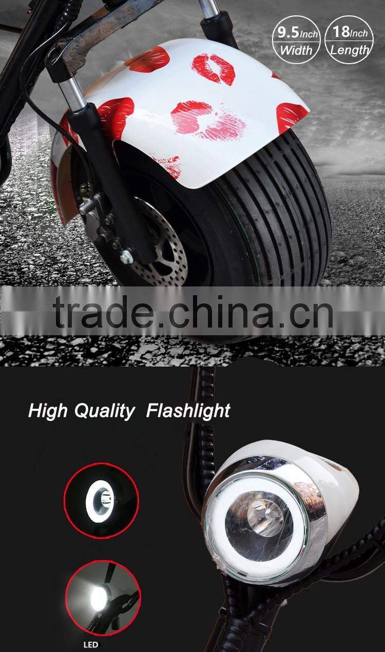 60V 12AH 1000 Watt Urban Electric Scooter Halley Mobility Scooter