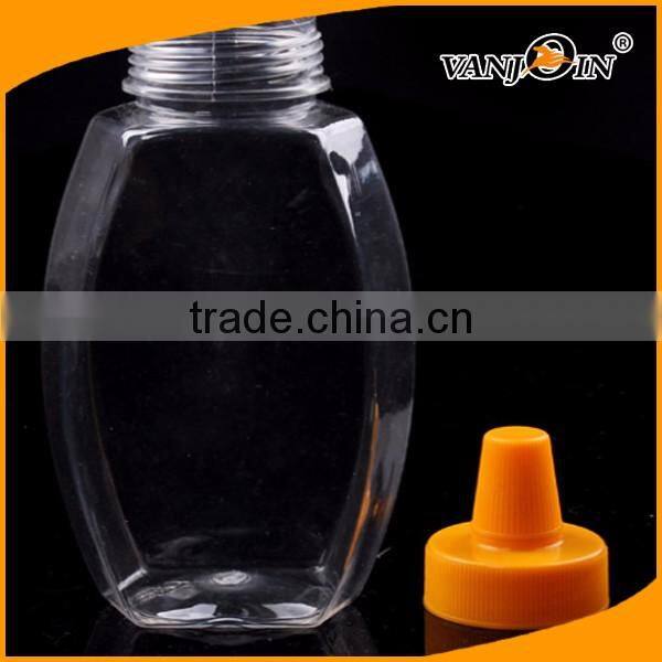 500g Food Grade Honey Jar Honey Plastic PET Bottle Supplier