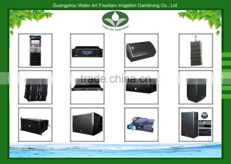 Fountain system for fountain nozzle