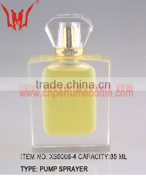 Unique Crystal Vintage Perfume Bottle