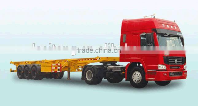 3 Axles 40 Feet skeleton semi trailer For Sale