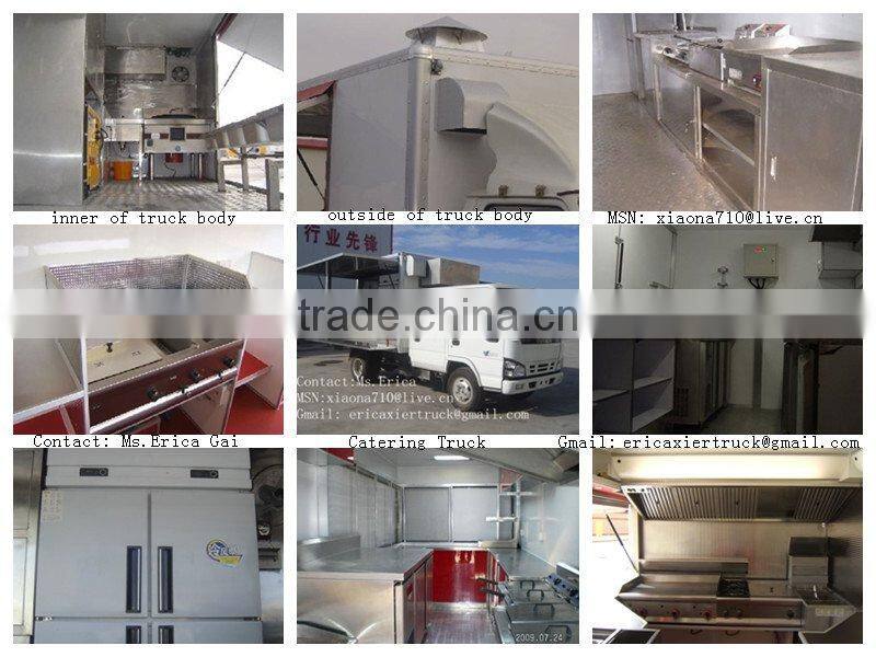 IVECO dining box van truck/Mobile catering Dining Trailers/Dining car trailer/semi-trailer/