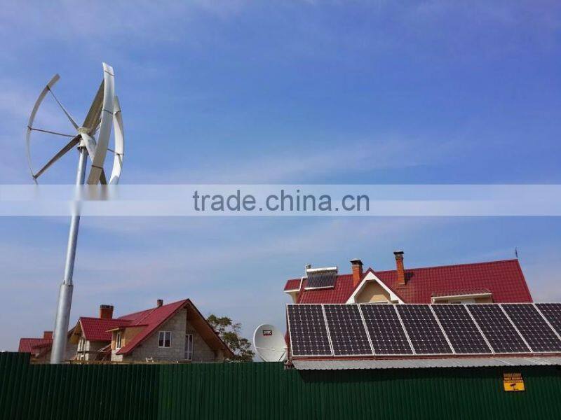 Factory Price All Kinds of small hybrid 300w-10kw solar power and wind power electric systems