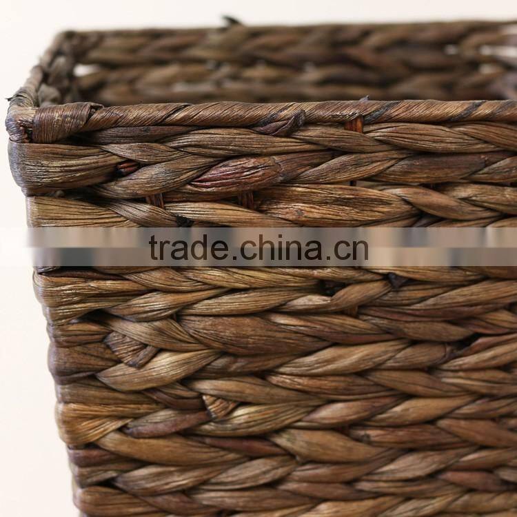Natural water hyacinth woven indoor display used umbrella stand