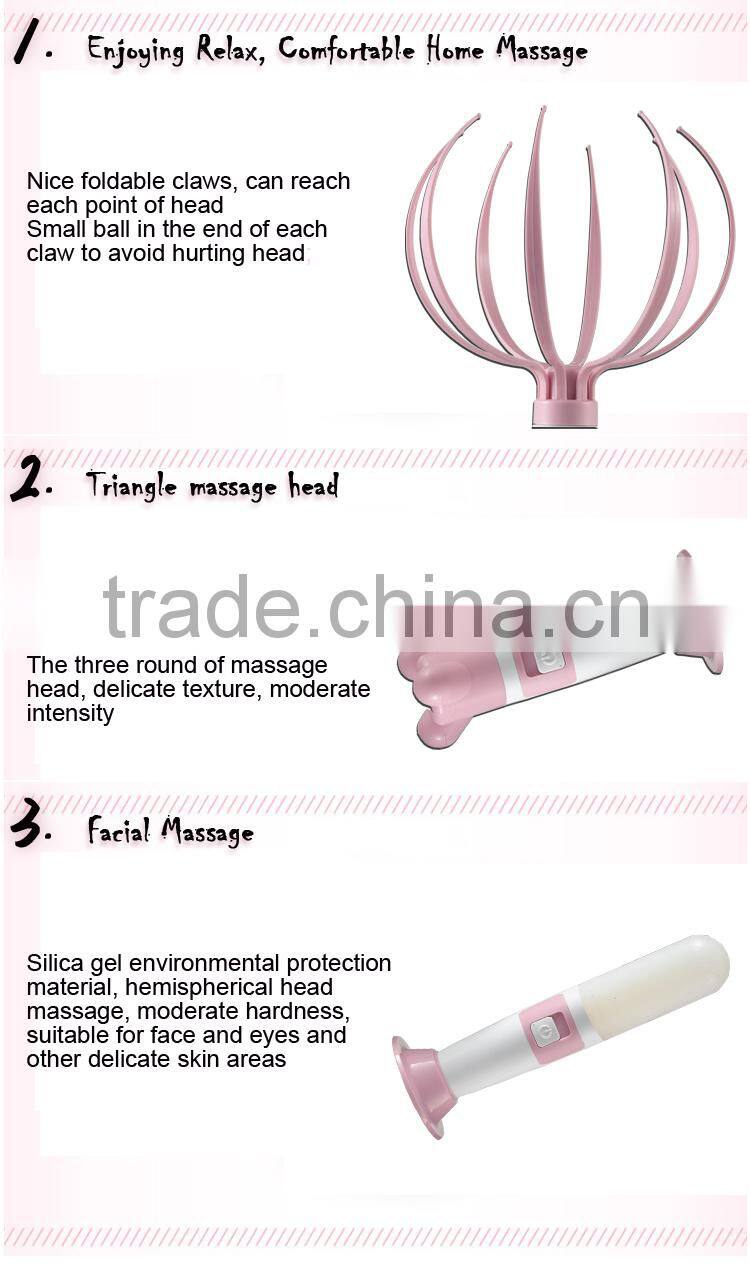 2016 hot sale battery power facial massage product